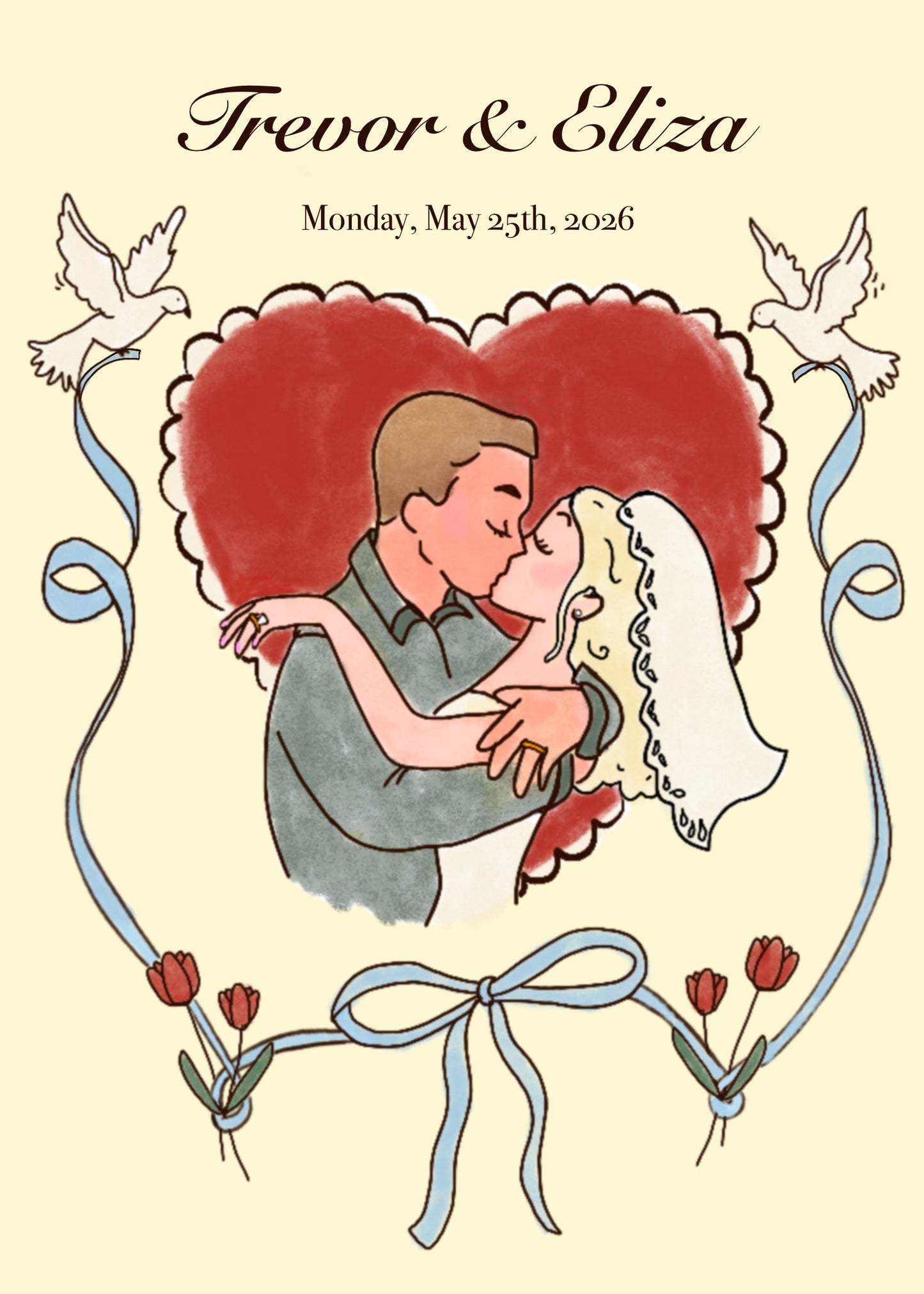 Custom Save the Date (Digital Download)