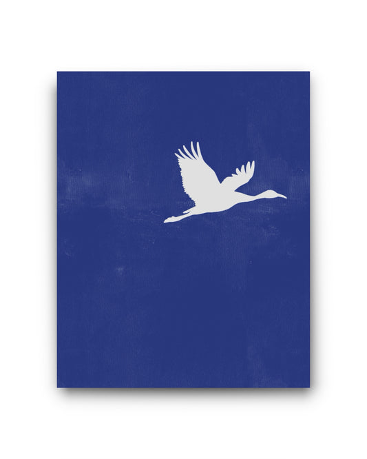 crane print